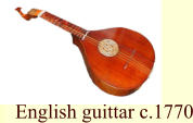 English guittar c.1770